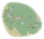 Canadian Rockies Map